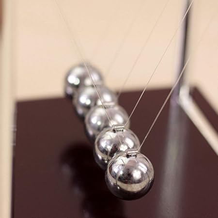 Sold Newton Cradle Metal Pendulum Ball Science Kinetic Balance Balls Desktop