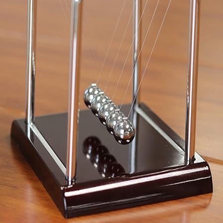 Sold Newton Cradle Metal Pendulum Ball Science Kinetic Balance Balls Desktop