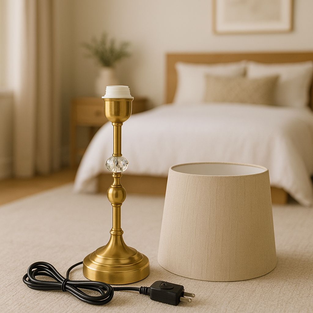 casaoore Elegant Brass Table Lamp
