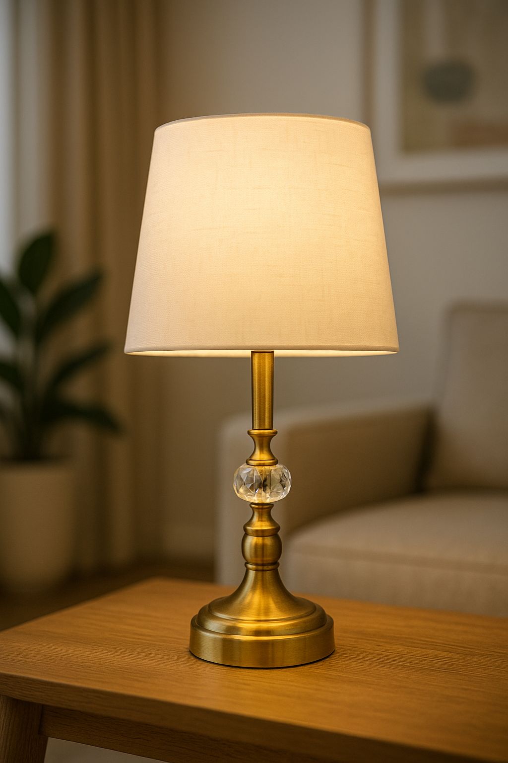casaoore Elegant Brass Table Lamp