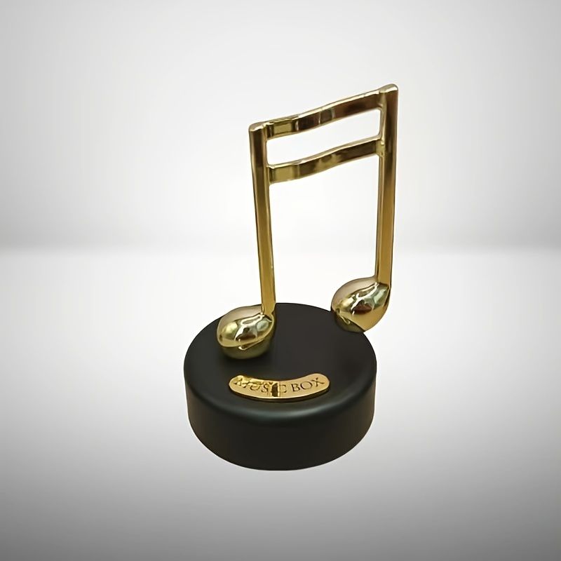 Music Note Ornament, Small Resin Music Note Figurine, Exquisite Elegant Beautiful for Children