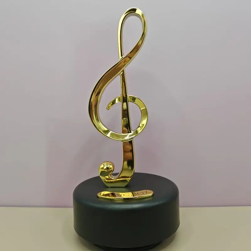 Music Note Ornament, Small Resin Music Note Figurine, Exquisite Elegant Beautiful for Children
