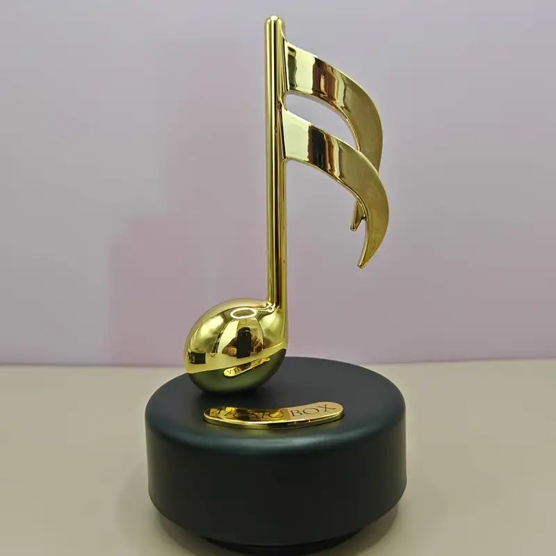 Music Note Ornament, Small Resin Music Note Figurine, Exquisite Elegant Beautiful for Children