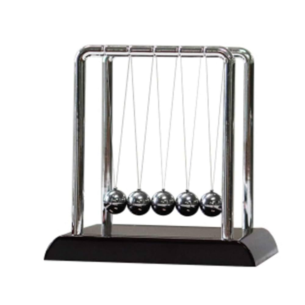 Sold Newton Cradle Metal Pendulum Ball Science Kinetic Balance Balls Desktop